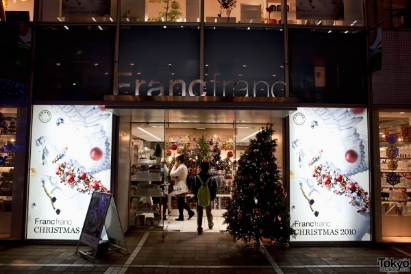 Рождественский Токио Shinjuku-Christmas-2010-006-600x400 (FrancFranc Christmas)