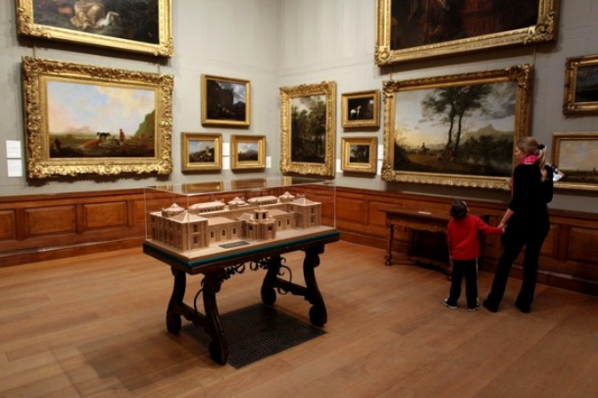 Далуич картинная галерея в Лондоне, Англия, 4 января 2011 года.