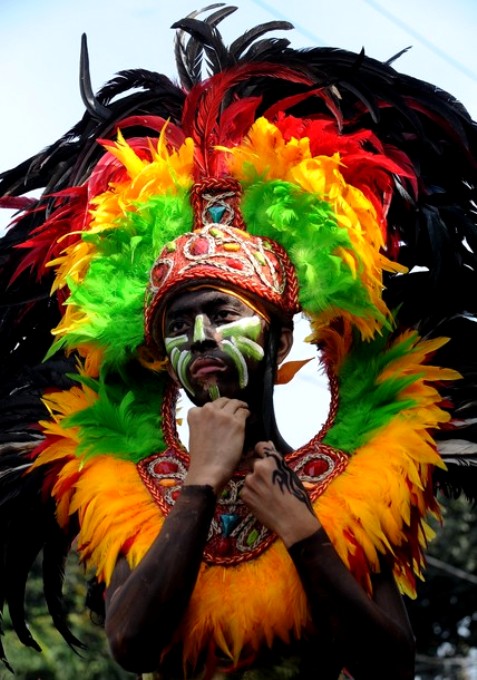 Лакбайо фестиваль (Lakbayaw festival) в Тондо, Манила, 15 января 2011 года.