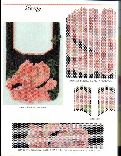 схемы украшений в технике кирпичного плетения