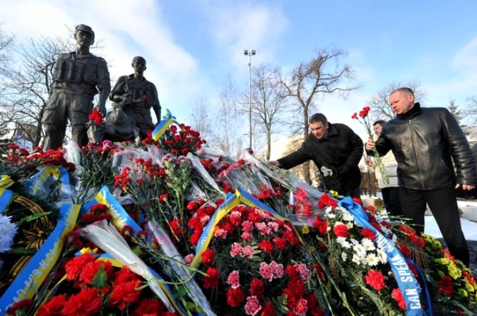 22-ая годовщина вывода советских войск из Афганистана, Киев, 15 февраля 2011 года.