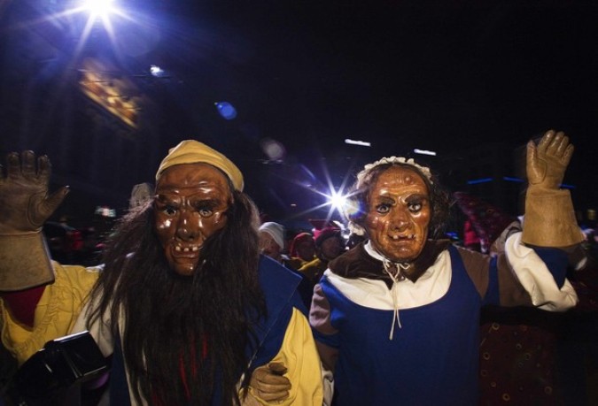 Карнавал в Люцерне (Carnival in Lucerne), Швейцария, 3 марта 2011 года.