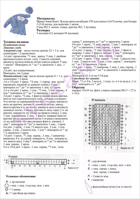 Болеро крючком, 27 моделей с подробным описанием и схемами