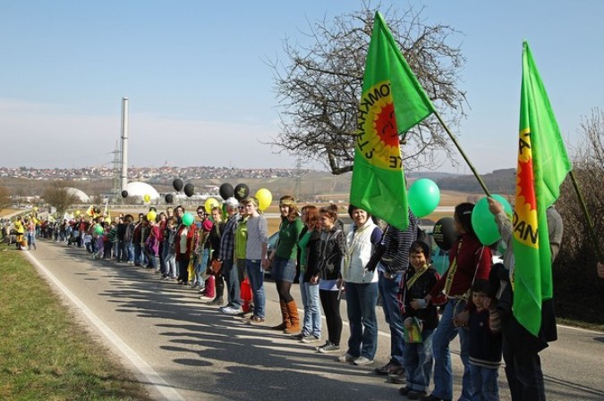 Анти-ядерные протесты в мире, март 2011 года.