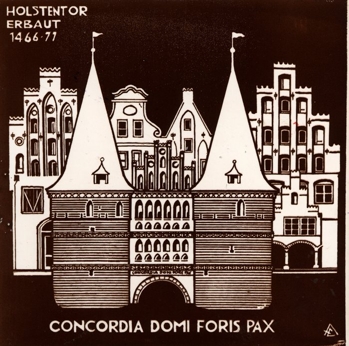 Голштинские ворота - Holstentor -Любек 43269