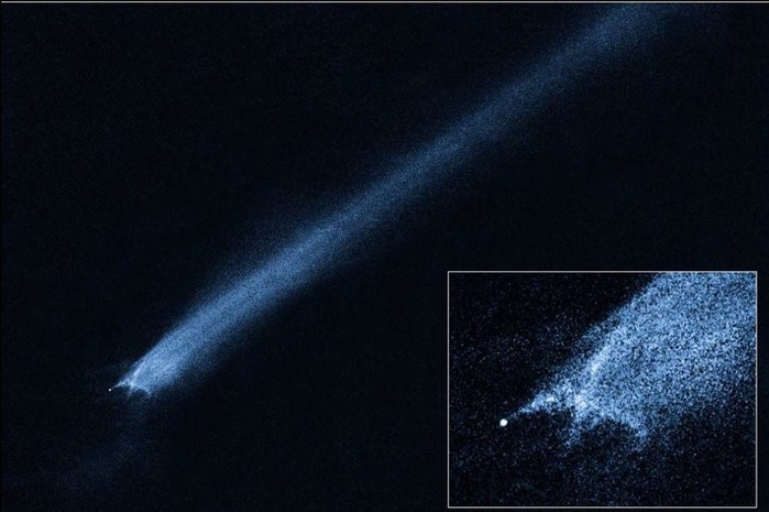 К земле приближается метеорит (699x465, 86Kb)