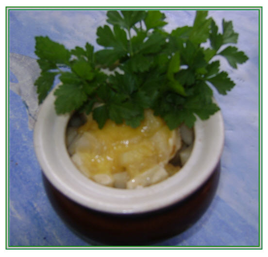 горшки с картошкой и курицей в духовке рецепт