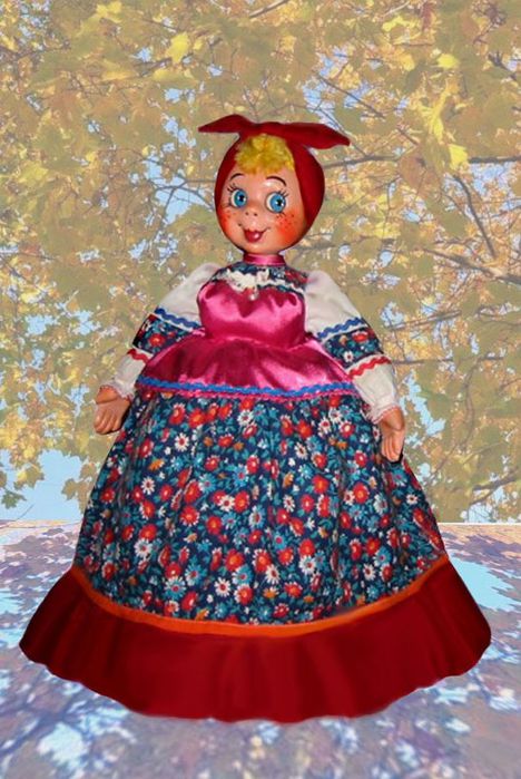 Кукла на чайник своими руками Кукла на чайник своими руками