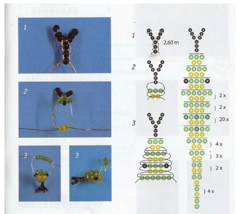 Лисичка схема PDF игрушки амигуруми лиса из бисера бисероплетение