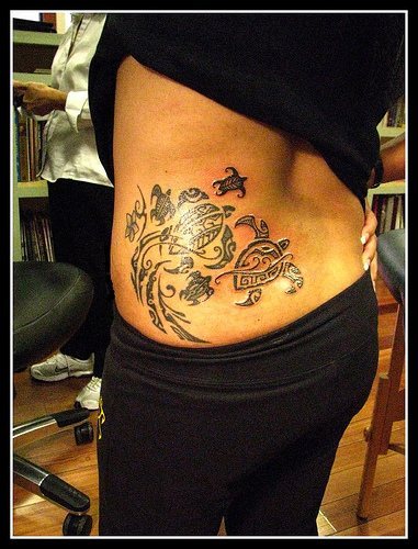 Фото и значение татуировки Черепаха. 67916723_0