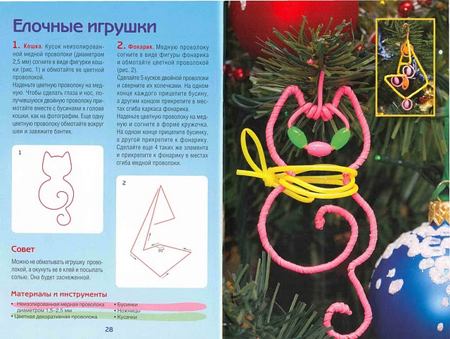 Поделки из проволоки поделки для детей Поделки из проволоки поделки для детей