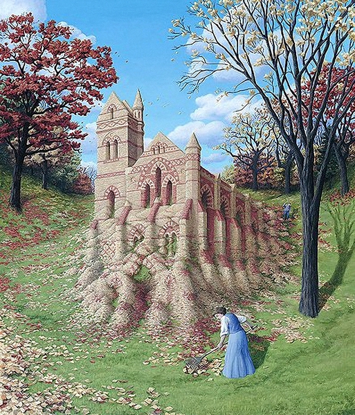 Иллюзии. Часть 1 06-Autumn Architecture (513x600, 353Kb)
