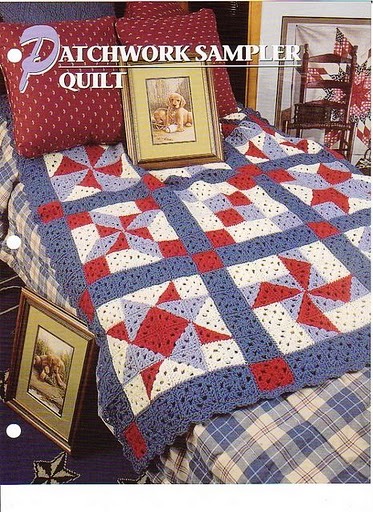 Patchwork Sampler Quilt 1 (373x512, 114Kb)