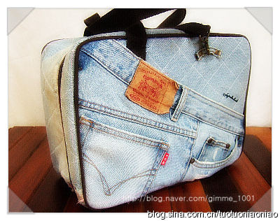 Стильная и практичная сумка из старых джинсов