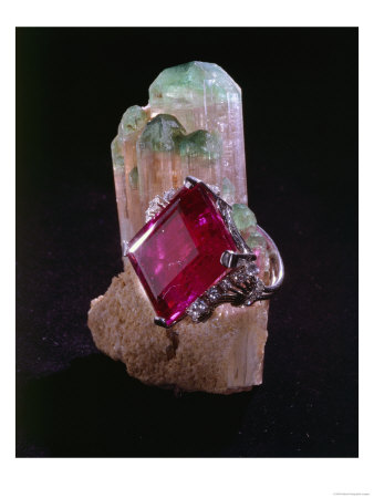 Tourmaline-Resting-on-a-Crystal-Posters (338x450, 26Kb)