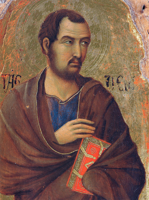 Дуччо ди Буонисенья (1255-1319) / Duccio Di Buoninsegna 0Duccio_ApostolFaddey (520x700, 220Kb)