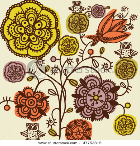 stock-vector-flower-background-47753815 (450x469, 135Kb)