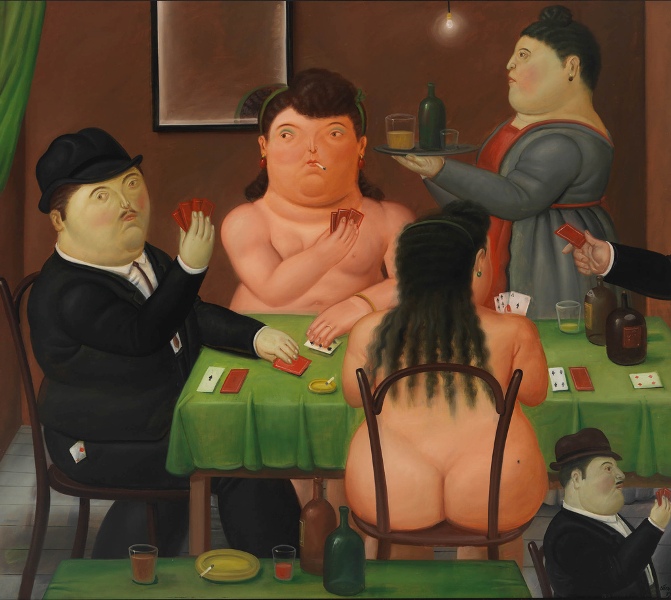 Ботеро Фернандо. Рисует очень толстых и людей и животных Fernando Botero Angulo20 (671x600, 134Kb)