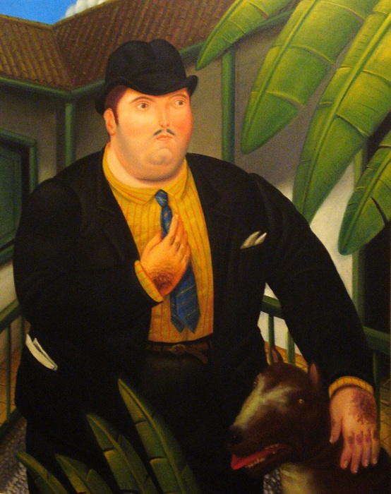 Ботеро Фернандо. Рисует очень толстых и людей и животных Fernando Botero Angulo23 (554x700, 136Kb)
