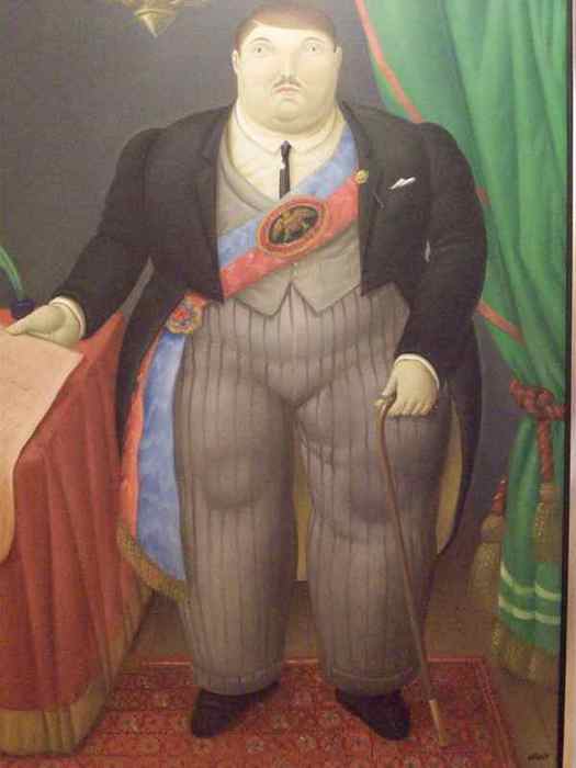Ботеро Фернандо. Рисует очень толстых и людей и животных Fernando Botero Angulo24 (525x700, 19Kb)
