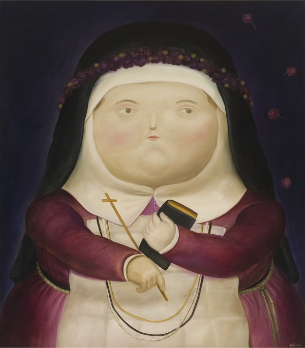 Ботеро Фернандо. Рисует очень толстых и людей и животных Fernando Botero Angulo27 (600x685, 108Kb)