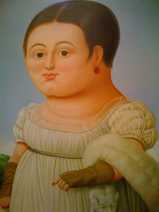 Ботеро Фернандо. Рисует очень толстых и людей и животных Fernando Botero Angulo36 (525x700, 90Kb)