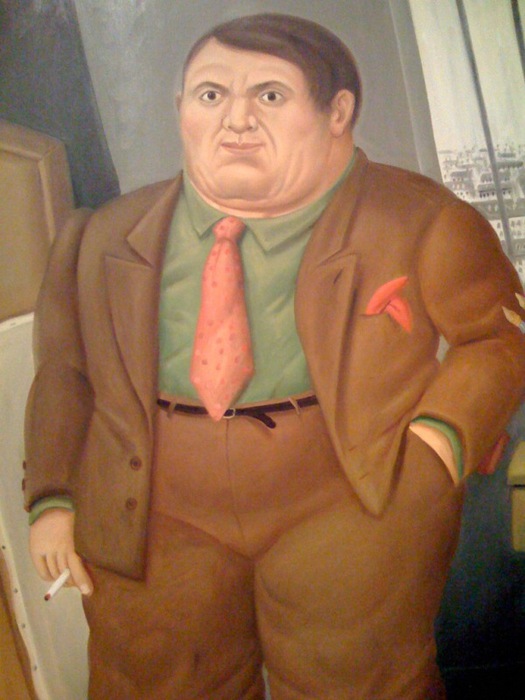 Ботеро Фернандо. Рисует очень толстых и людей и животных Fernando Botero Angulo37 (525x700, 89Kb)