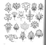  4000 motifs de fleurs et de plantes (168) (700x683, 109Kb)