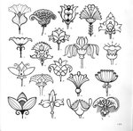  4000 motifs de fleurs et de plantes (173) (700x686, 108Kb)