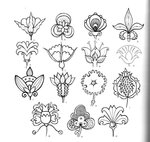  4000 motifs de fleurs et de plantes (208) (700x663, 98Kb)