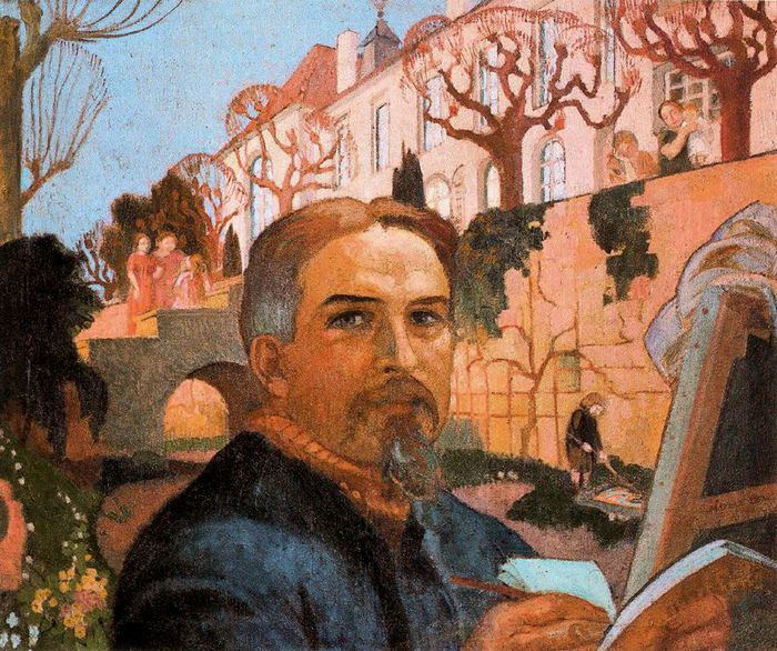 Self Portrait 1916 Uffizi, Florența (700x586, 124Kb)