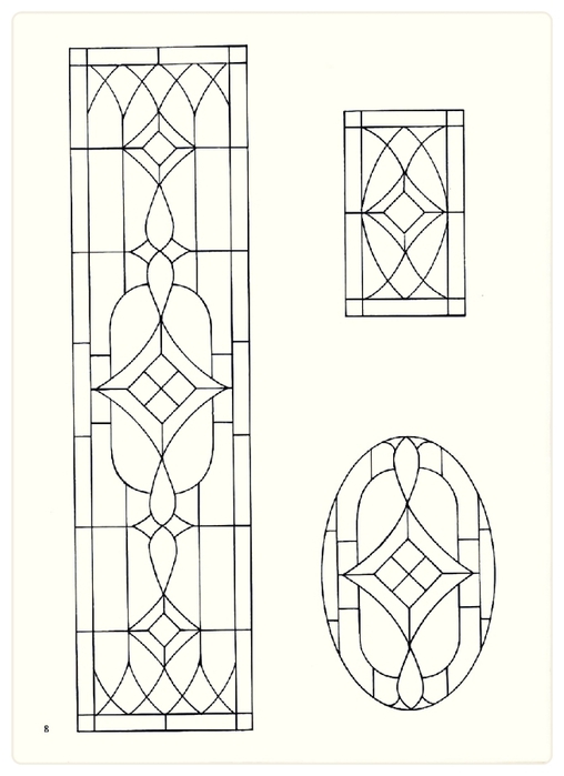 Decorative Doorways Stained Glass - 08 (508x700, 130Kb)