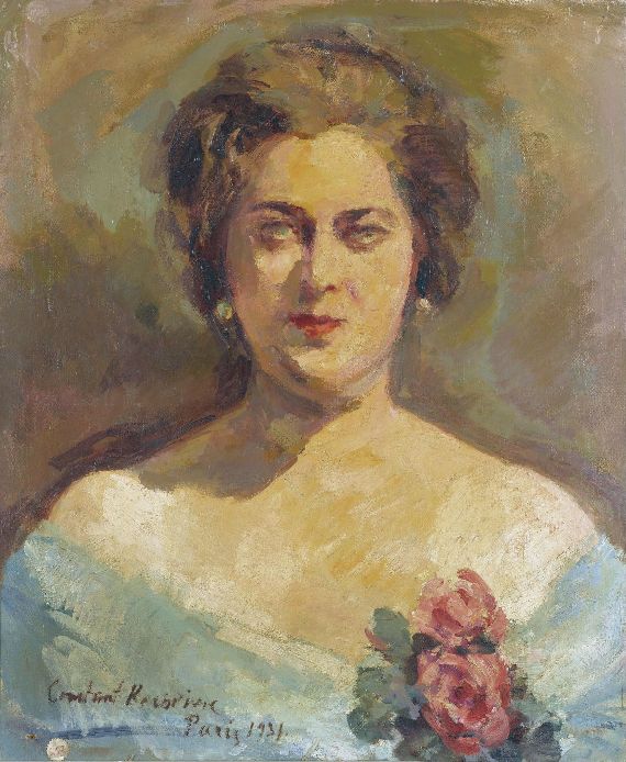 Константин Коровин 028 - Portrait of a Lady, 1931 (570x694, 80Kb)