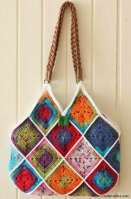 crochet-handbag-pattern Square-Crochet-Motif 7 (8) (462x700, 236Kb)