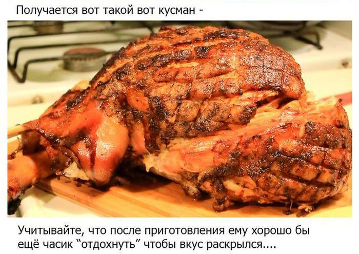Окорок свиной что приготовить на сковороде с пошагово 2
