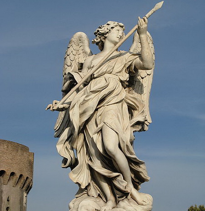 450px-Domenico_Guidi-Angel_bearing_a_lance-Ponte_Sant_Angelo (680x700, 133Kb)