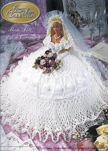 Annie's Attic Fashon Doll Gems of the South Collection: Bride.