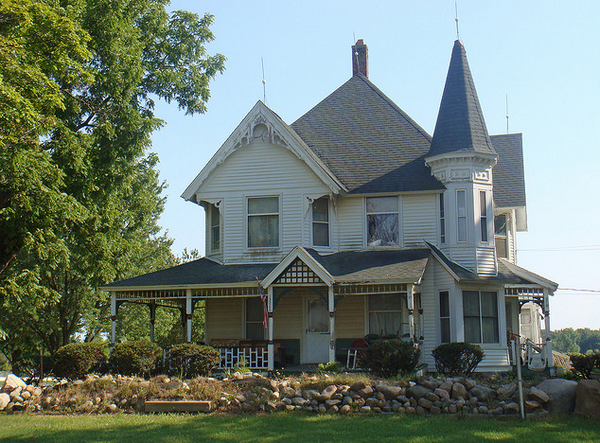 Washington Township farmhouse  Flickr - Photo Sharing! (600x443, 640Kb)
