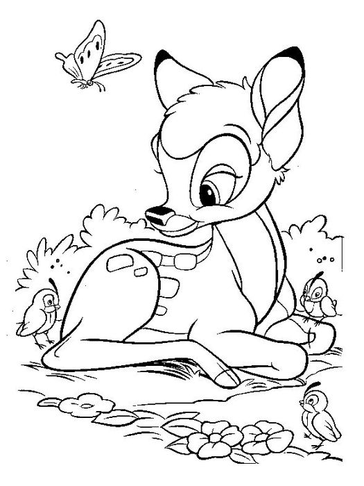 walt disney coloring book pages - photo #9