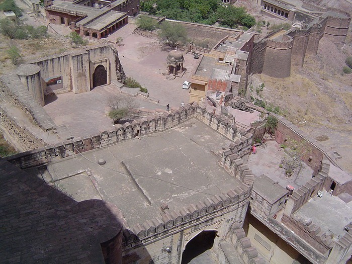 Крепость Мехрангарх - Mehrangarh fort, Jodhpur 12541