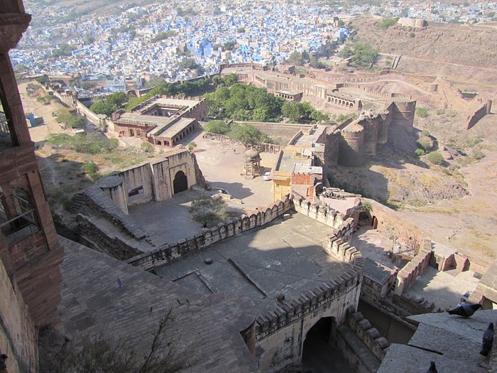 Крепость Мехрангарх - Mehrangarh fort, Jodhpur 50424