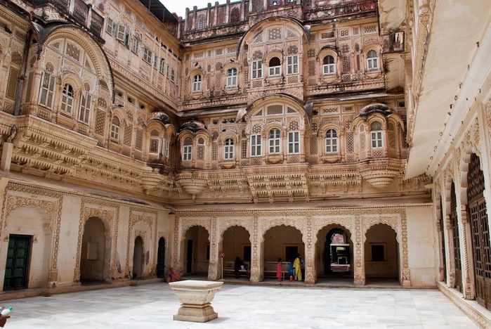 Крепость Мехрангарх - Mehrangarh fort, Jodhpur 71969