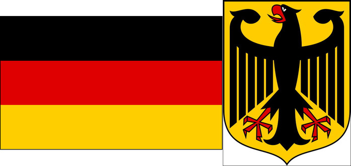флаг и герб германии