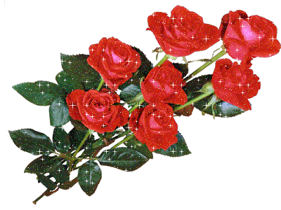 анимация букет роз (400x300, 113Kb)