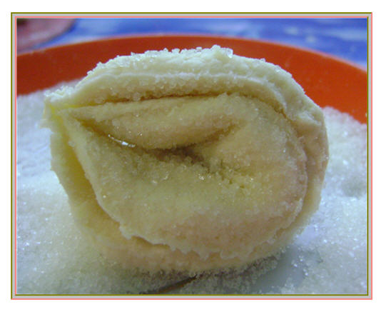 Печенье из творога ушки с сахаром рецепт с фото