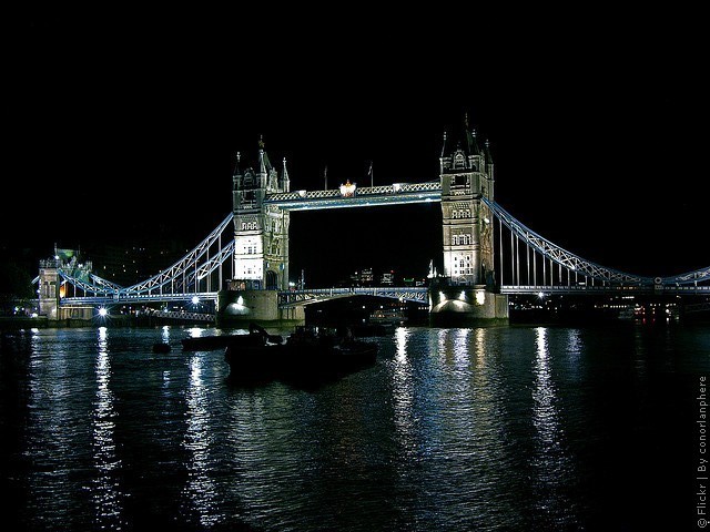 мост, Лондон, Англия.