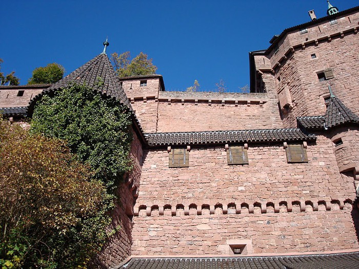 Замок Верхний Кенигсбург (Chateau du Haut-Koenigsbourg) 89474