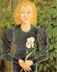 Portrait of the Dancer Tamara Danischewski with Iris 1933 1a (197x250, 21Kb)