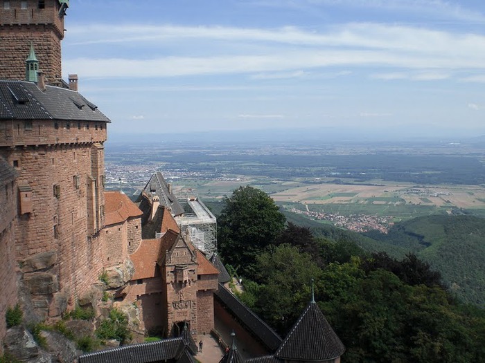 Замок Верхний Кенигсбург (Chateau du Haut-Koenigsbourg) 48010