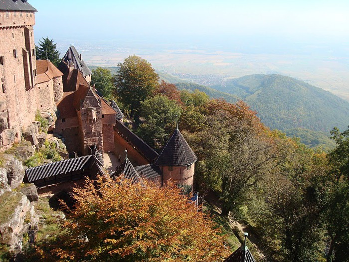 Замок Верхний Кенигсбург (Chateau du Haut-Koenigsbourg) 90110